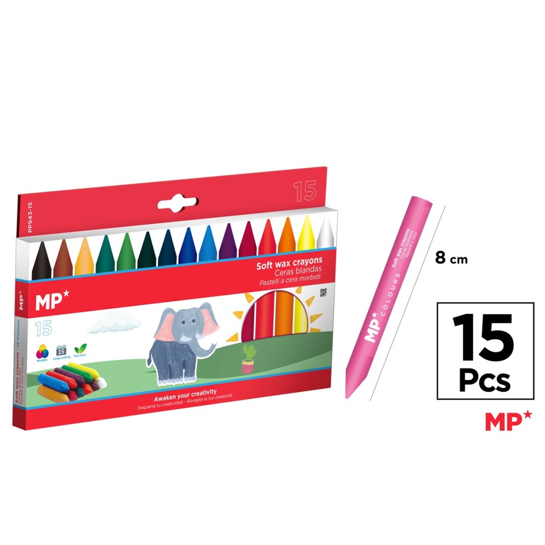 Crayons de couleur en bois 24 unités – Crayons pour enfants et adultes –  Forme hexagonale, plateau amovible, mine résistante 3 mm – Alpino – Zone  Affaire