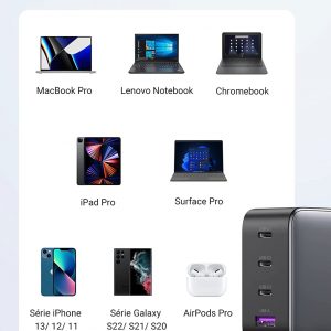 Liste d’appareils compatibles avec le chargeur UGREEN Nexode 40747