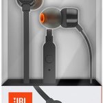 JBL T110 – Ecouteurs intra-auriculaires filaires – Son Pure Bass de JBL et bouton de contrôle – Connectivité – câble Jack 3,5 mm – Couleur – Noir – 6