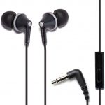 Panasonic ErgoFit Wired Earbuds, In-Ear Headphones with Microphone and Call Controller