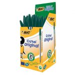 STYLO CRISTAL VERT 3629 BIC