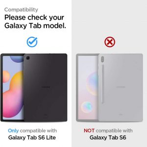 Coque de protection 10.4 compatible avec Samsung Galaxy Tab S6 Lite - Spigen Rugged Armor (2020/2022) – Image 2