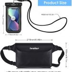 ivoler 2 en 1 Kit Étanche Sac Étanche avec Pochette Étanche Téléphone 2