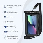 ivoler 2 en 1 Kit Étanche Sac Étanche avec Pochette Étanche Téléphone 3