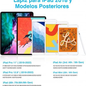Stylet iPad 2018-2022 tactile à pointe mince et sensible (pencil) - KingOne – Image 3