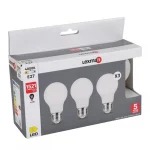 3 ampoules led à filament dépoli standard E27 1521 Lm = 100 W blanc neutre, LEXM – 4