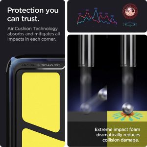 Coque de protection pour Samsung Galaxy A72 - Noir - Spigen Tough Armor – Image 5