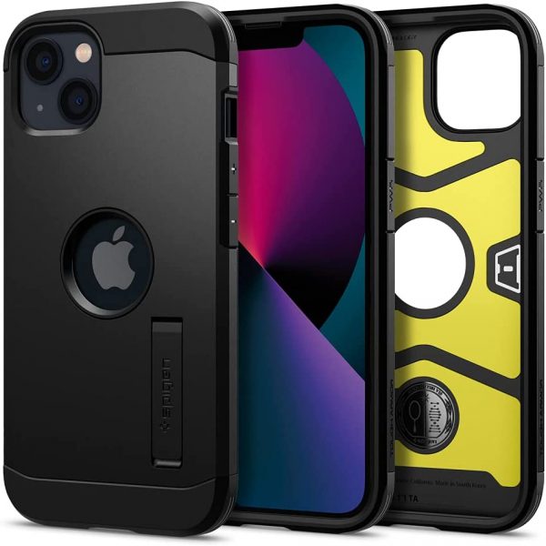 Coque Spigen pour iPhone 13 Mini - Tough Armor - Noir