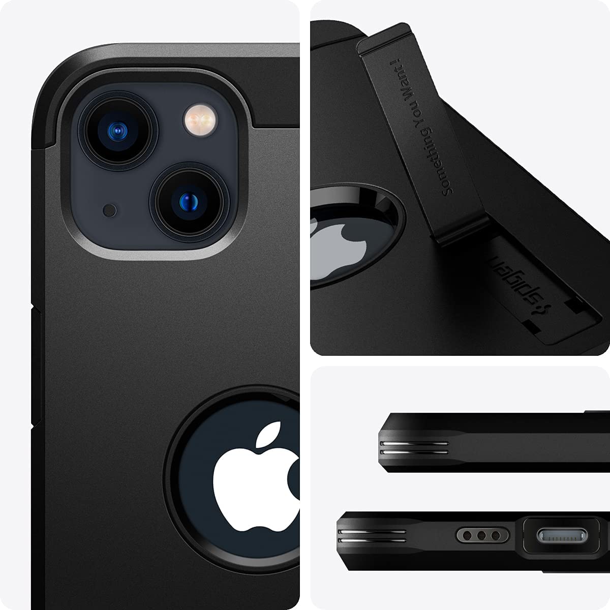 Coque Spigen pour iPhone 13 Mini – Tough Armor – Noir 7