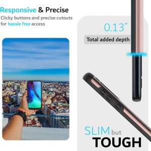 Coque de protection pour Motorola Moto G Pro (2020), Rigide double couche ultra résistante - TUDIA DualShield – Image 4