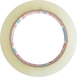 Ruban Adhésif(Scotch), Support en Polypropylène Robuste – Résistant aux UV et au Cisaillement – Transparent – 66 m x 50 mm – Image 2