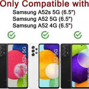 Verre trempé (3 pièces protection écran + 2 pièces protection caméra arrière) pour Samsung Galaxy A52 4G&5G - A52s 5G - Ferilinso – Image 2