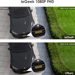 Caméra de sécurité extérieure avec vision nocturne de 25 m - ieGeek – Image 4
