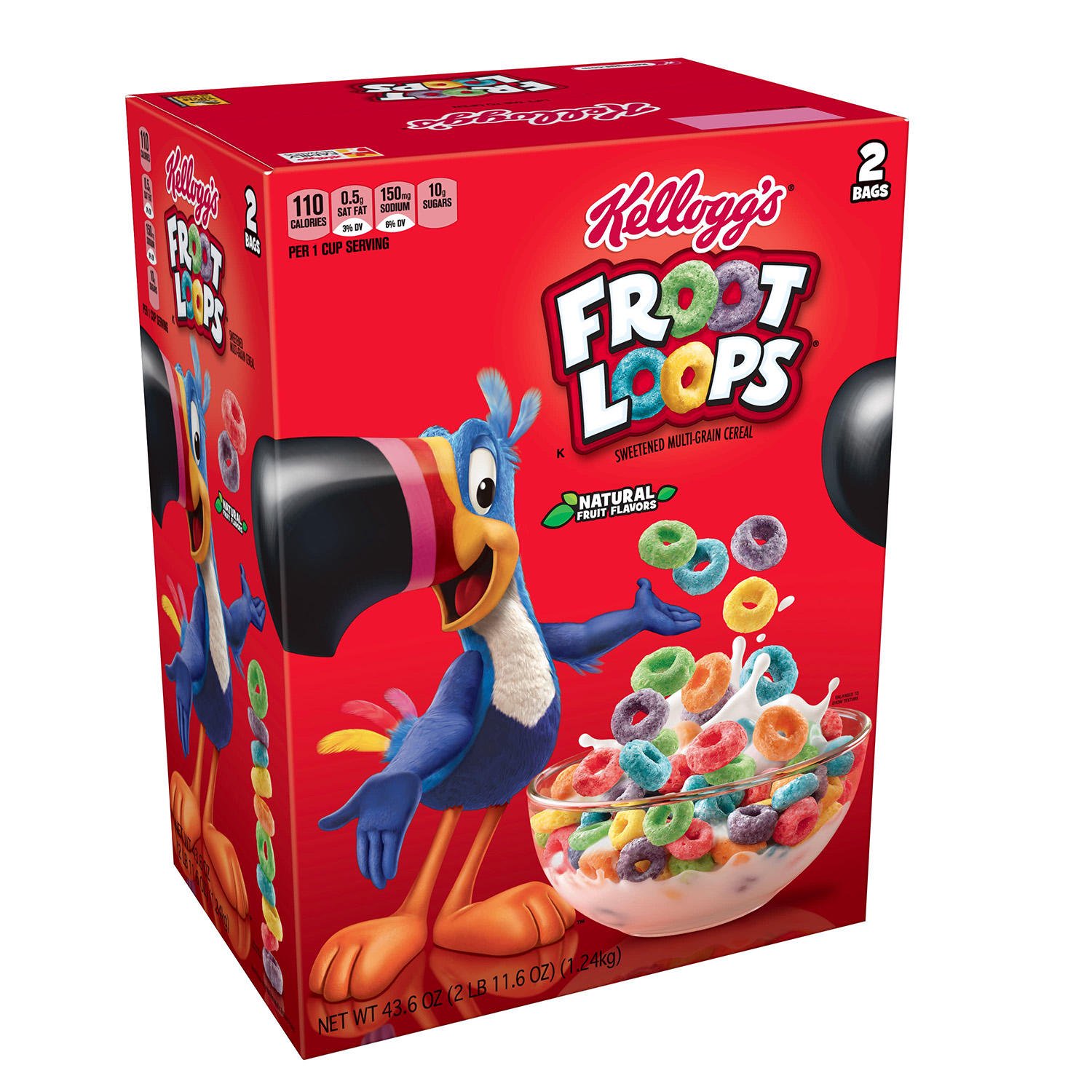 Kellogg’s Froot Loops Cereal (43.6 oz.)