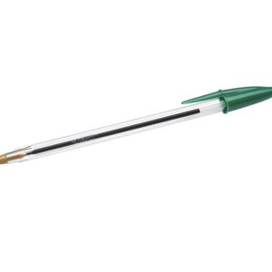Stylo cristal Vert - Bic – Image 4