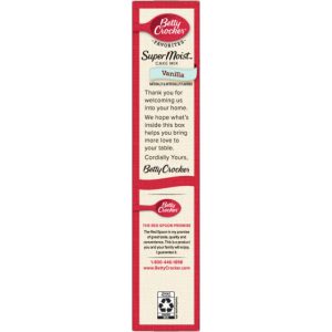 Mélange à gâteau à la vanille Super Moist (432g)- Betty Crocker – Image 6