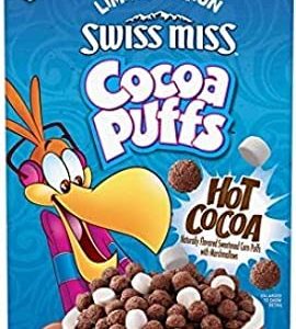 Céréales au cacao chaud Swiss Miss Cocoa Puffs. (2 SACS) (BOÎTE DE 1-31,25 ONCES) – Image 4