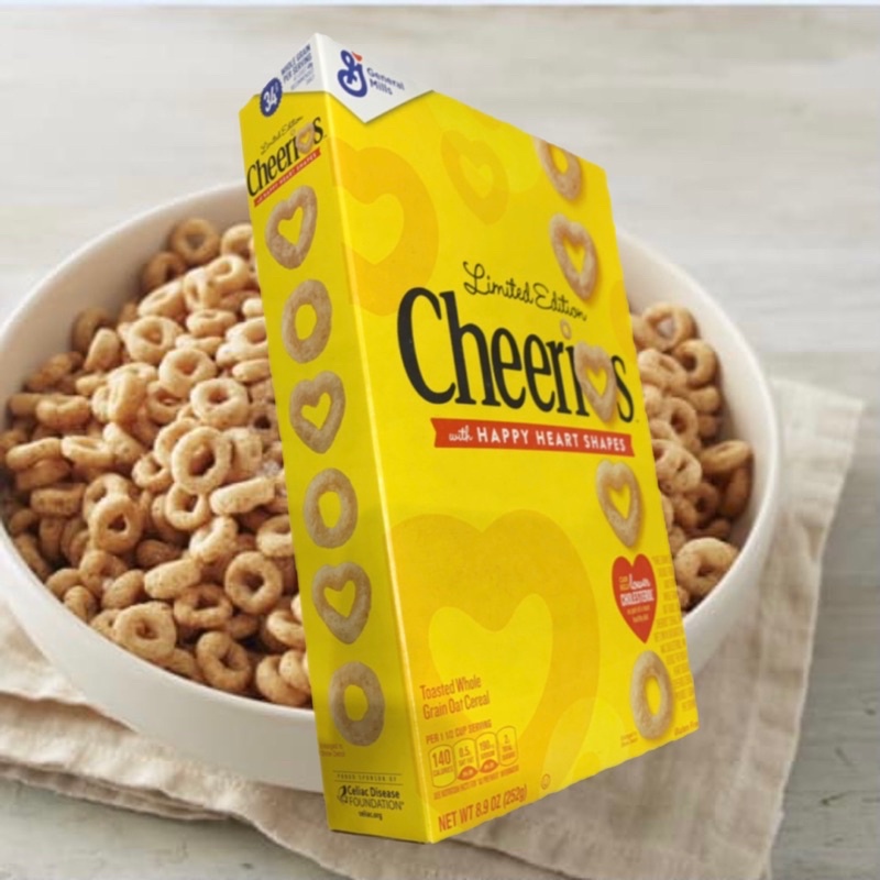 General Mills Édition limitée Cheerios Happy Heart Shapes 8,9 oz (252 g)
