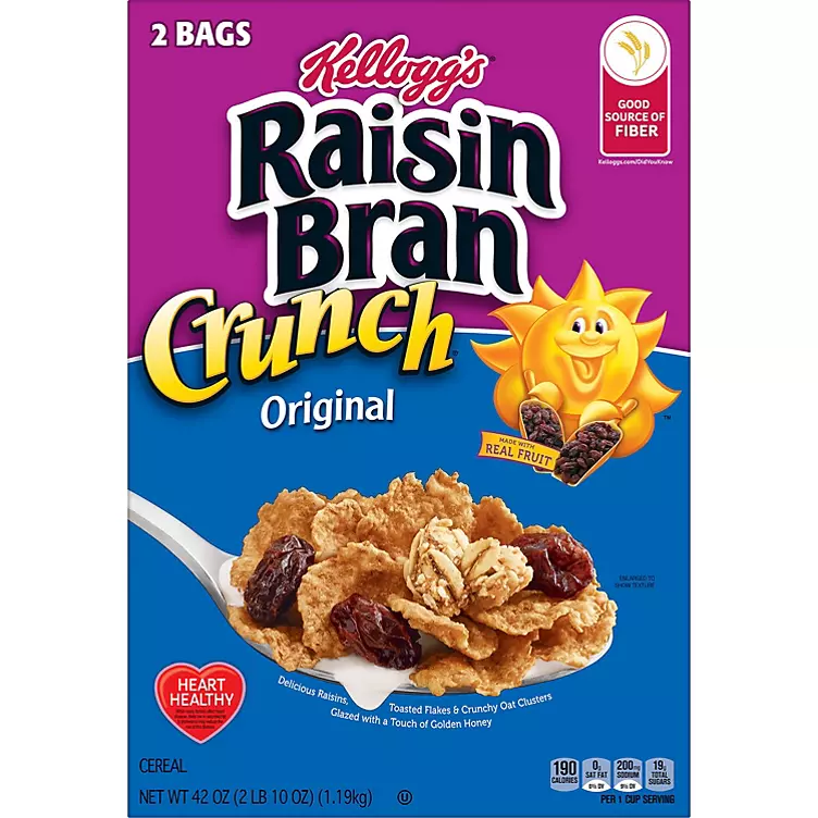 Kellogg’s Original Raisin Bran Crunch Céréales pour petit-déjeuner (42 oz) 10