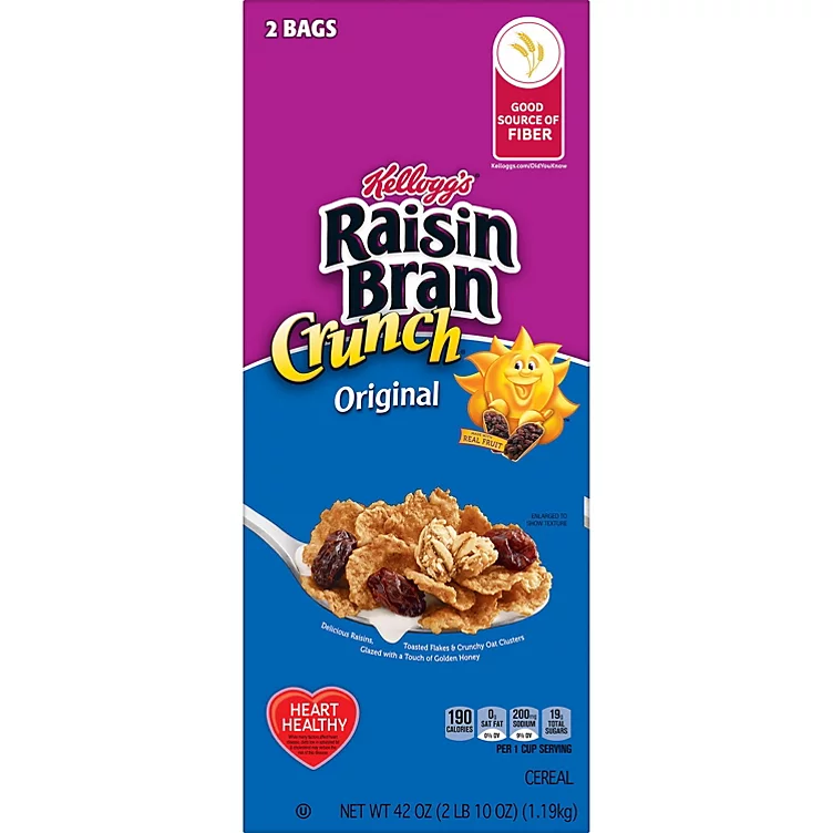 Kellogg’s Original Raisin Bran Crunch Céréales pour petit-déjeuner (42 oz) 11
