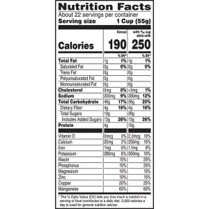 2 paquet de Céréales croquant au son et aux raisins secs pour petit-déjeuner - Kellogg's Original – Image 13