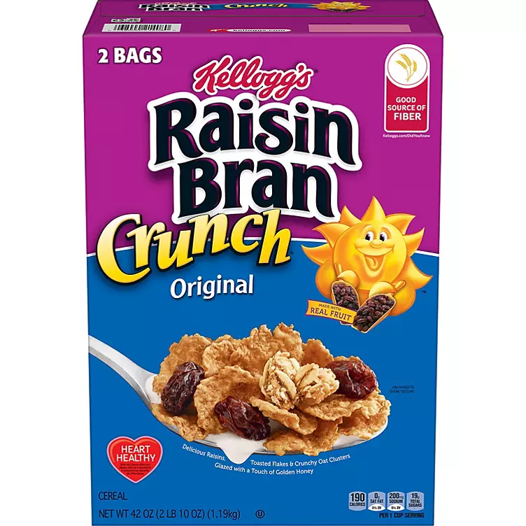 Kellogg’s Original Raisin Bran Crunch Céréales pour petit-déjeuner (42 oz) 9