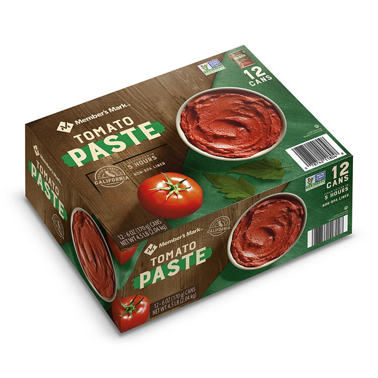 Pâte de tomate Mark du membre (6 oz, 12 pk.)
