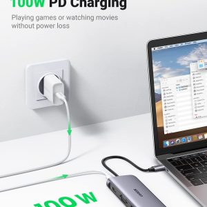 Hub 10 en 1 USB C - Compatible avec MacBook Pro Air M2 M1 iPad Pro XPS 15 - UGREEN – Image 3