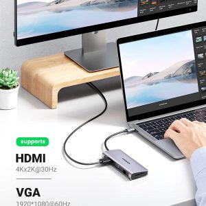 Hub 10 en 1 USB C - Compatible avec MacBook Pro Air M2 M1 iPad Pro XPS 15 - UGREEN – Image 5