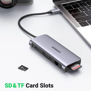 Hub 10 en 1 USB C - Compatible avec MacBook Pro Air M2 M1 iPad Pro XPS 15 - UGREEN – Image 6