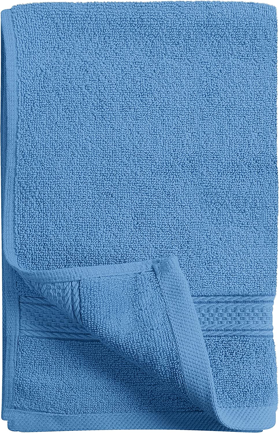 Lot de 6 serviettes Utopia en coton 600 g par m² bleu électrique 4