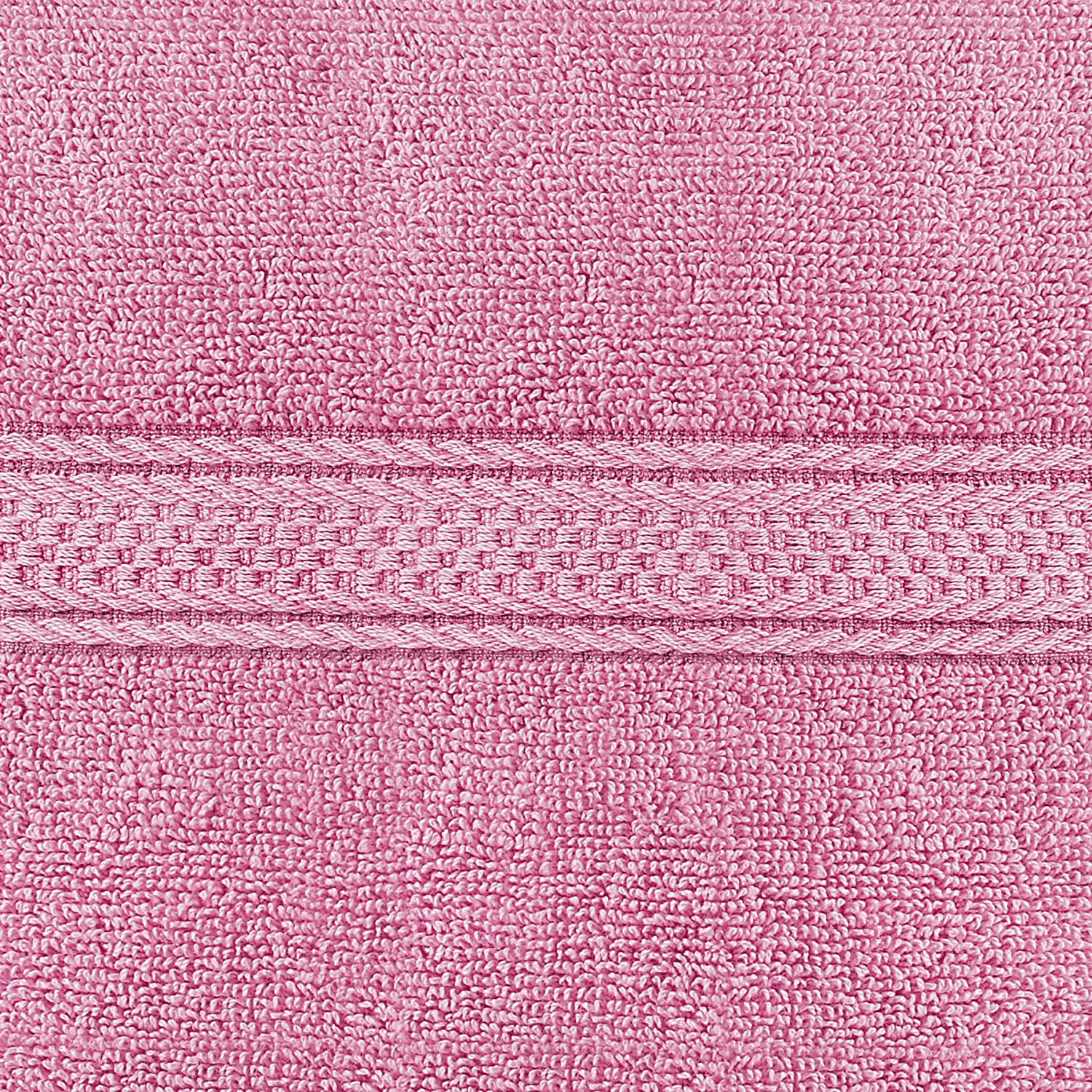 Lot de 6 serviettes Utopia en coton 600 g par m² rose 7