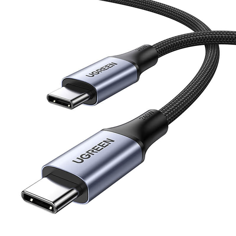 Cable Ugreen usb-C vers usb-C 240W 5A 2M Gris (90440 Us535)
