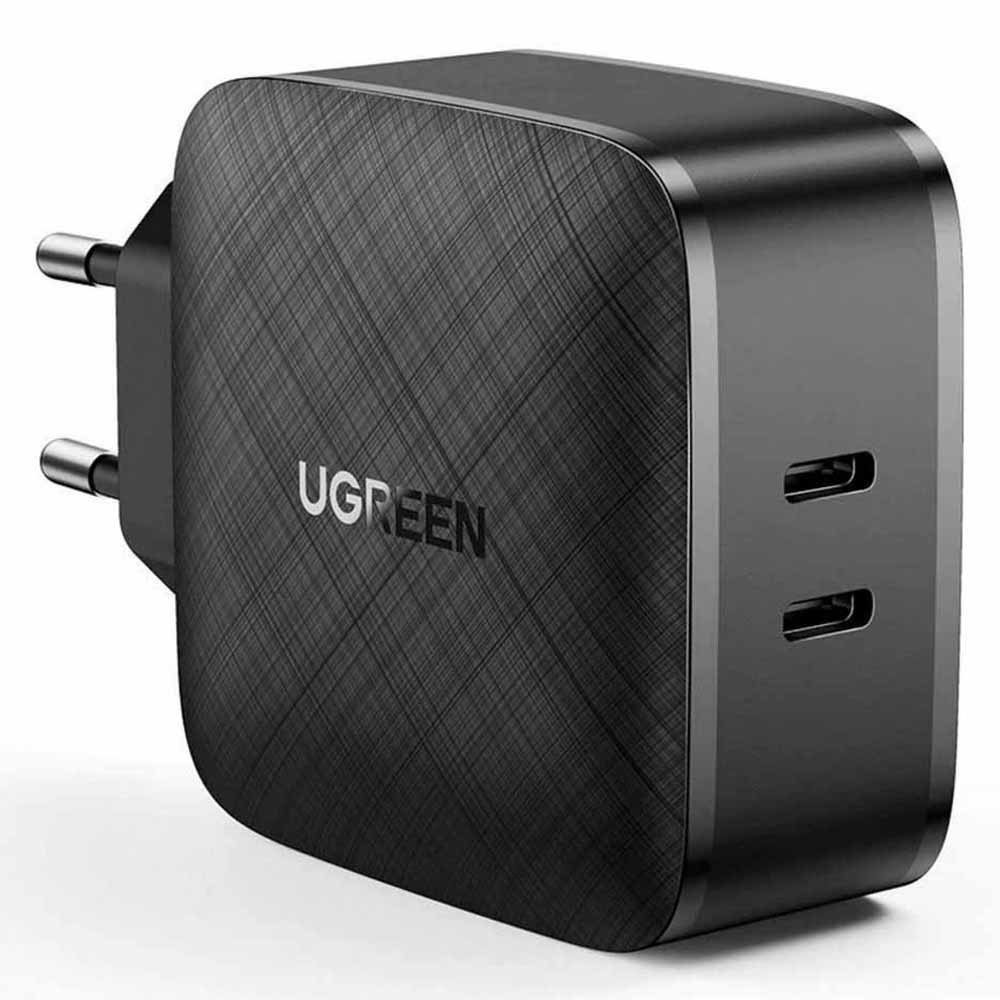 Chargeur rapide avec 2 ports USB-C, QC4.0 – 66W UGREEN CD216