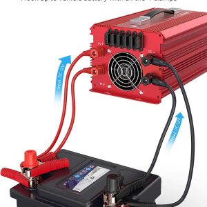 Convertisseur BESTEK 2000W  Onduleur 12V 220V Sinus Modifié Domestique – Image 2