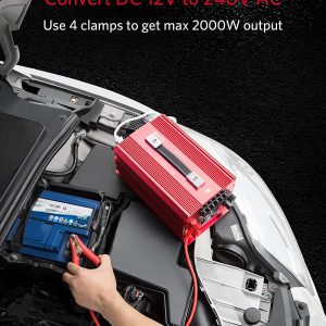Convertisseur BESTEK 2000W  Onduleur 12V 220V Sinus Modifié Domestique – Image 5