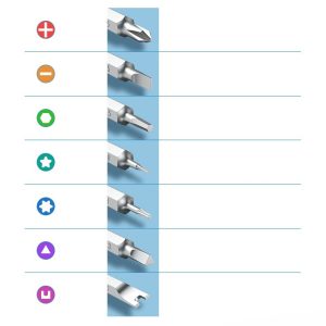 Jeu de tournevis en alliage d’aluminium UGREEN 38-EN-1 – Image 11
