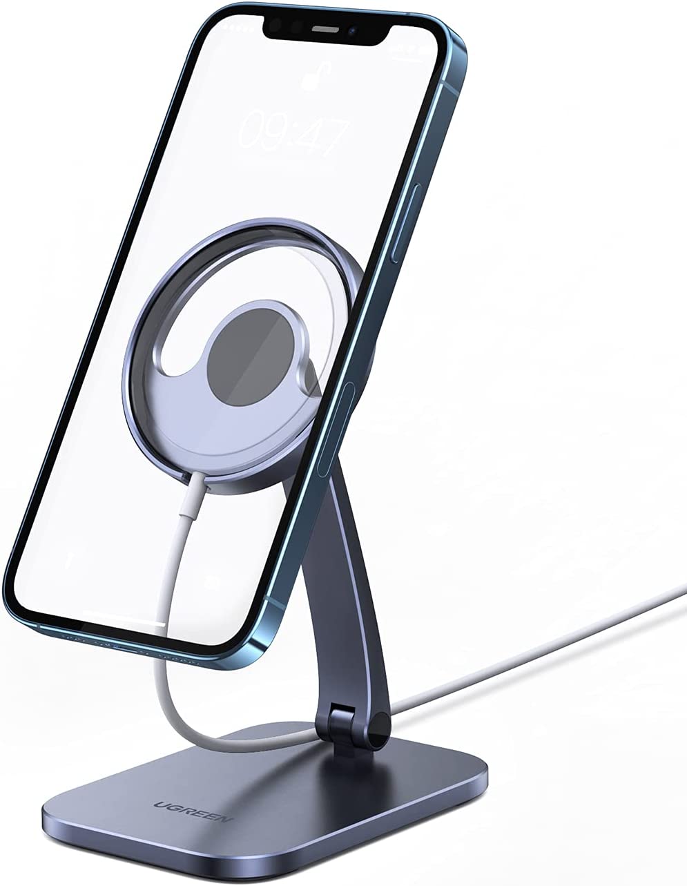 Support de téléphone pour Chargeur Magsafe réglable et pliable en aluminium  pour iPhone 13 12 Mini Pro Max Pro, MagSafe n'est pas inclus – UGREEN –  Zone Affaire