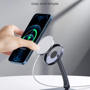 Support de téléphone pour Chargeur Magsafe réglable et pliable en aluminium pour iPhone 13 12 Mini Pro Max Pro, MagSafe n’est pas inclus - UGREEN – Image 5