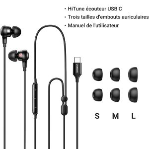 Écouteurs USB C UGREEN HiFi Stéréo avec Micro et Contrôle du Volume - UGREEN – Image 4