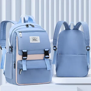 Sac a dos pour élève Bleu - B28-Blue – Image 2