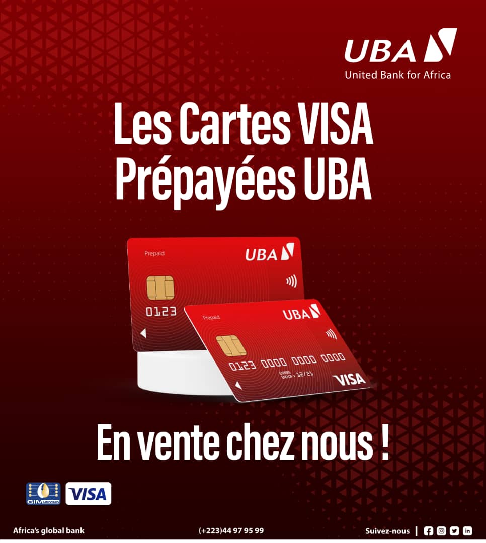 Carte visa UBA