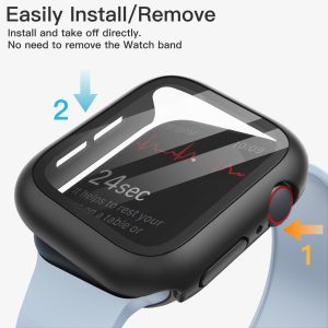 Coque avec protecteur d'ecran JETech Compatible avec Apple Watch Series 8 7 41mm – Image 4