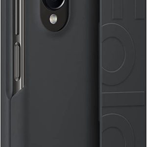 Housse de protection en silicone pour SAMSUNG Galaxy Z Fold4 avec dragonne, finition mate, surface souple, design portable, version américaine - noir – Image 4