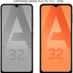 Lot de 2 protecteur d'écran pour Samsung Galaxy A32 5G -Anti Rayures - Ultra Résistant (0,33mm HD Ultra Transparent) Dureté 9H Glass - NEW'C. – Image 2