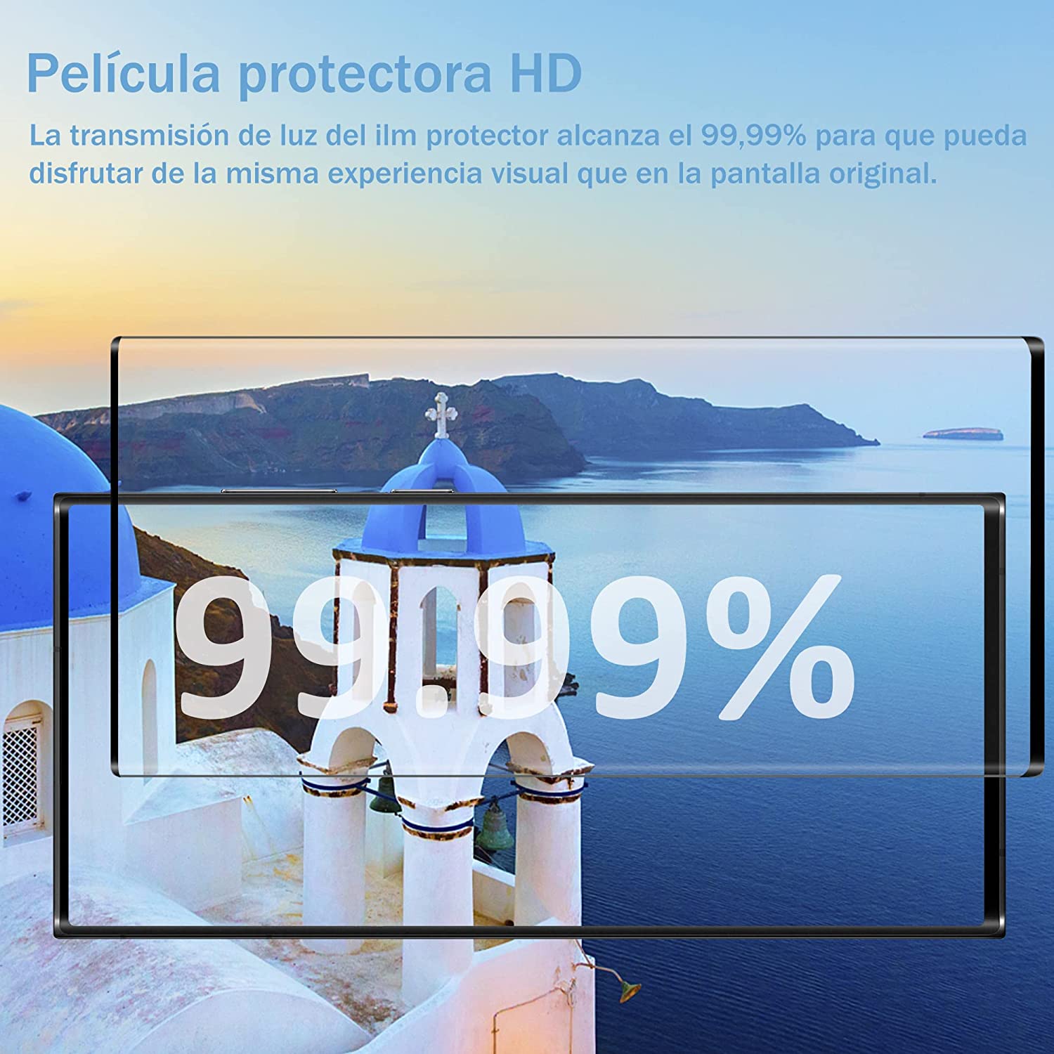 Protecteur d’écran compatible avec Samsung Galaxy S22 Ultra (2 pièces) + Protecteur d’objectif d’appareil photo (2 pièces), Sensible au toucher, Dureté 9H, Verre trempé pour Samsung S22 Ultra 6