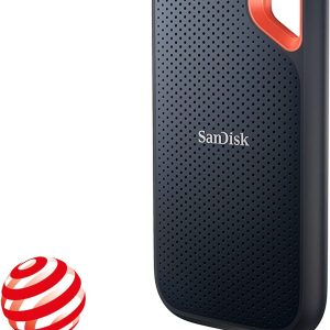 Port de 2 To SSD NVMe, USB-C, jusqu'à 1050 Mo/s en lecture et 1000 Mo/s en écriture, Résistant à l'eau et à la pollution (noire) - SanDisk Extreme – Image 3