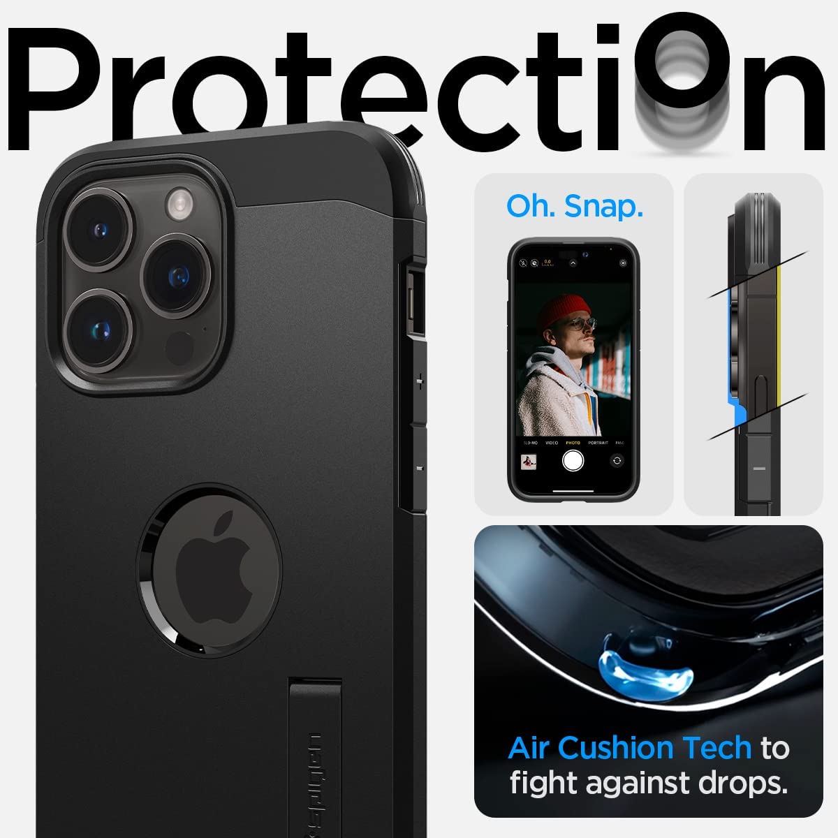Spigen Tough Armor Magfit Coque pour iPhone 14 -Pro -Max -MagSafe – Noir 6.jpg