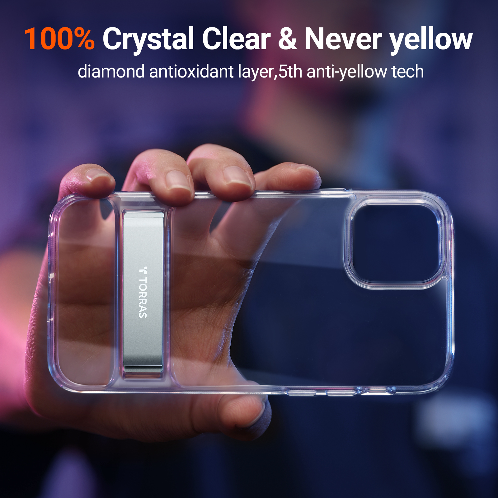 Coque de protection pour Iphone 13 Pro MoonClimber(UPPRO Clear Case) Series – Torras – 9