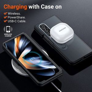 Coque de protection antichoc Pro pour Galaxy Z Fold 4, avec fente pour stylo S - Torras  Guardian series – Image 9